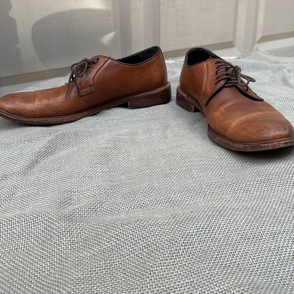 To Boot New York Adam Derrick Brown Leather Oxoford Shoes 13 - Picture 3 of 5
